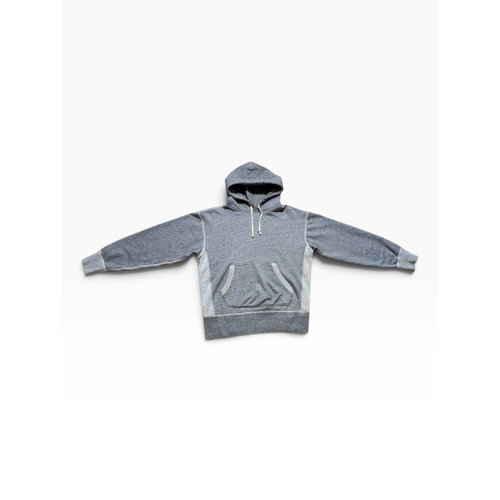 Buck Mason Welterweight Sweatshirt Two Tone Heather Gray M - Picture 3 of 6